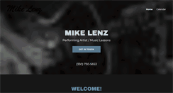 Desktop Screenshot of mikelenz.com